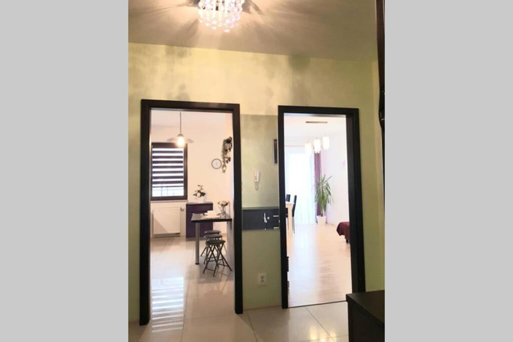 Luxury Kings 50m2 2 Pok. Downtown Dobrego Pasterza Piekny Krakov