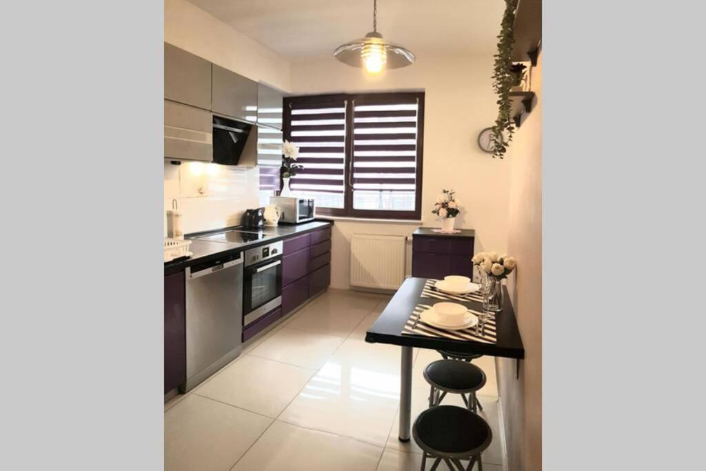 Apartmán Luxury Kings 50m2 2 Pok. Downtown Dobrego Pasterza Piekny Krakov